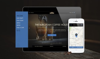 Caffè Nero Creates Responsive Website to Accompany US Launch