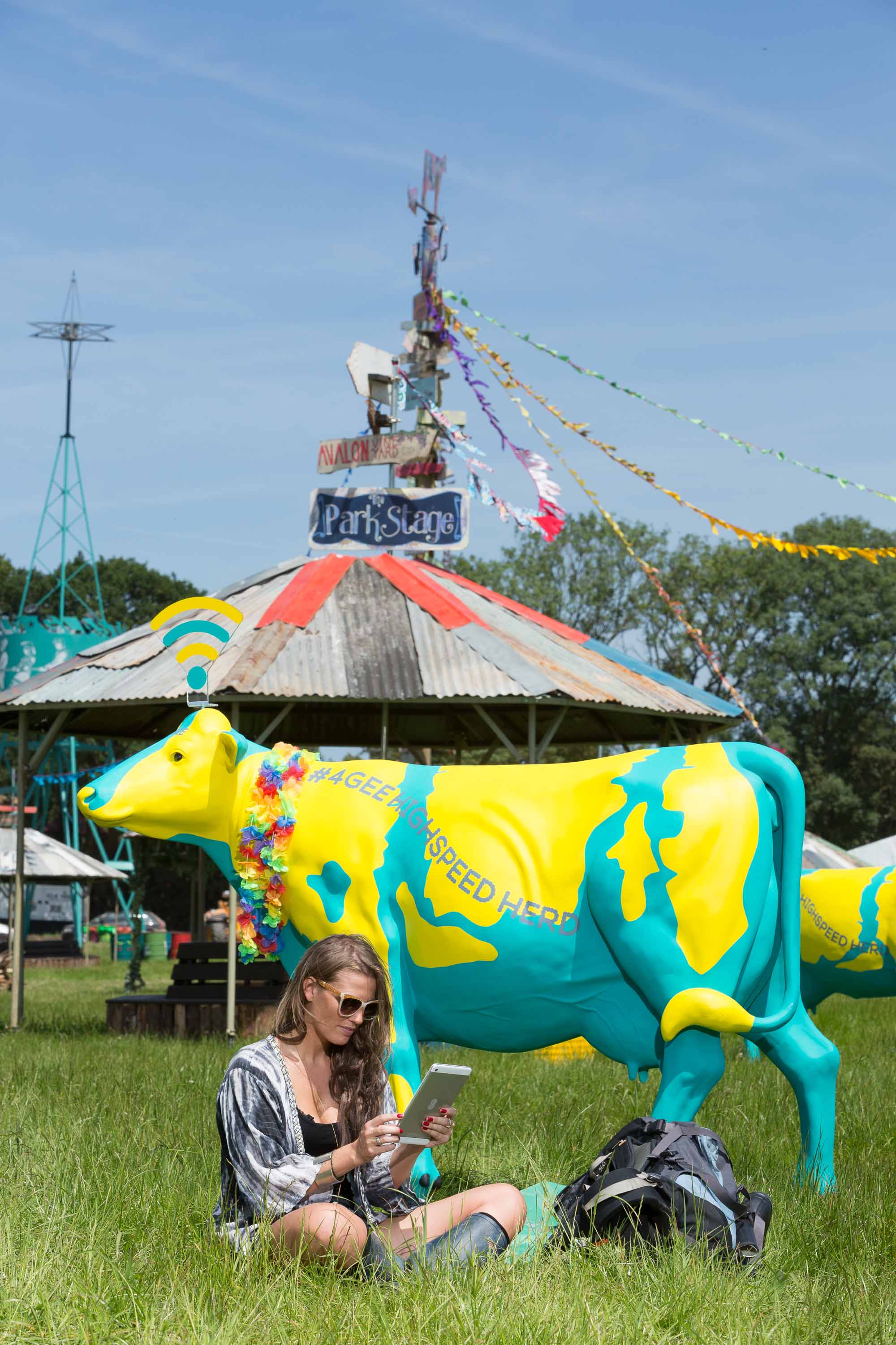 EE Provides Glastonbury With 'Highspeed Herd' for 2014 Festival