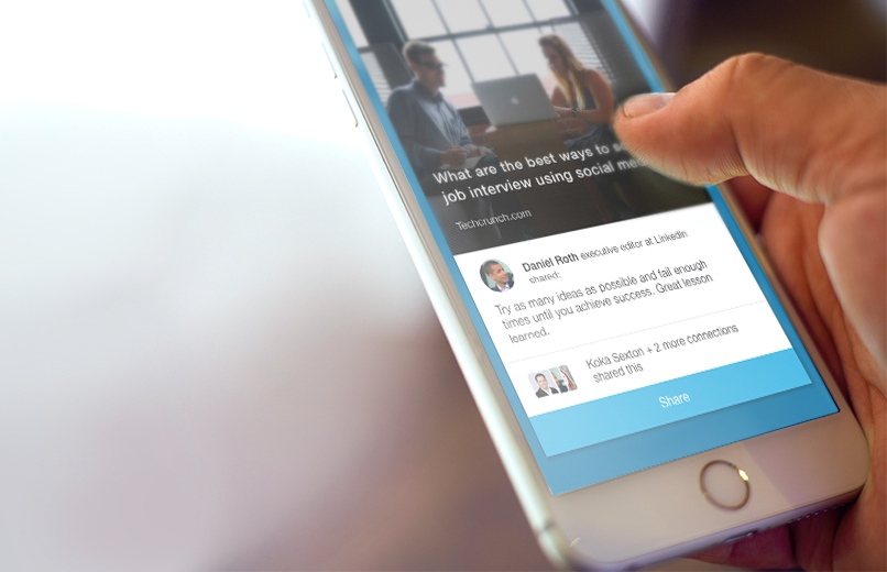 LinkedIn Introduces App to Encourage Employees to Share Content