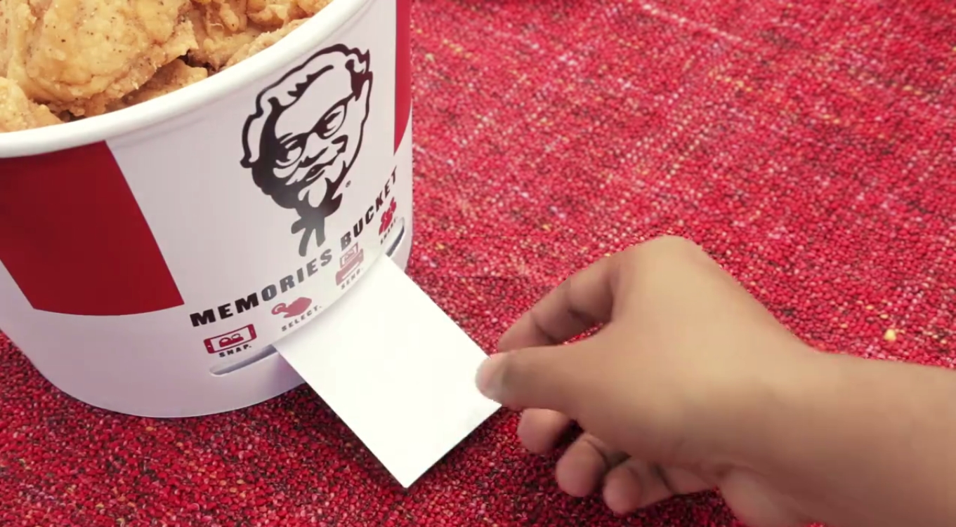 KFC's Buckets Get Smart with Bluetooth Connectivity