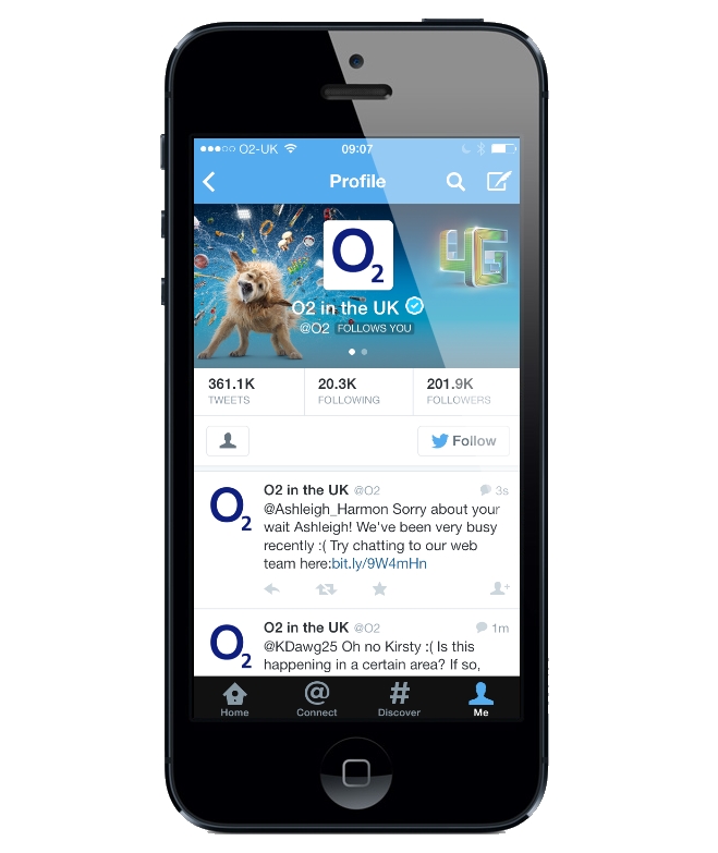 O2 Launches Twitter CRM Program