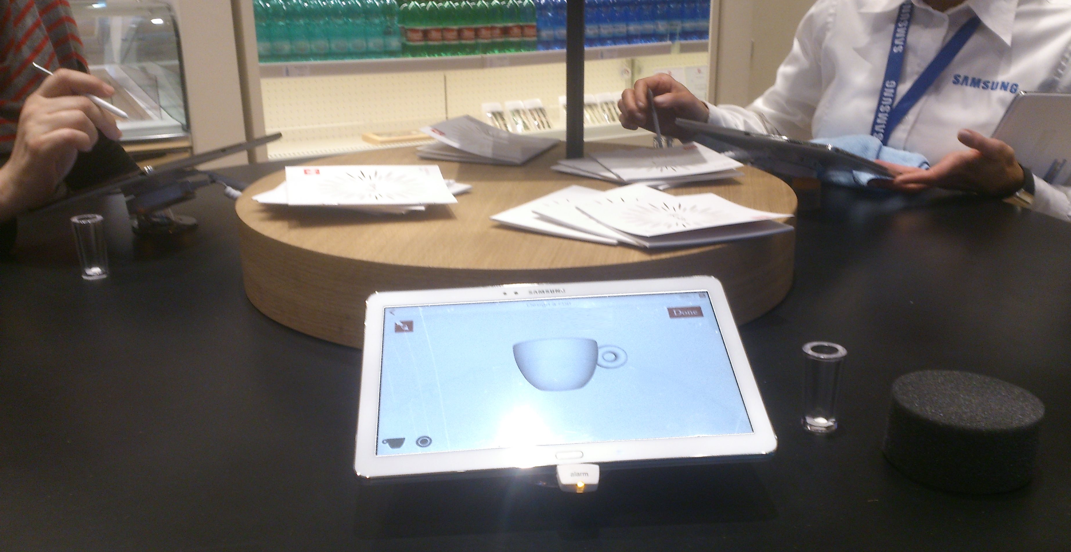 Samsung and Illy Partnership Puts Tablets in Coffee Shops
