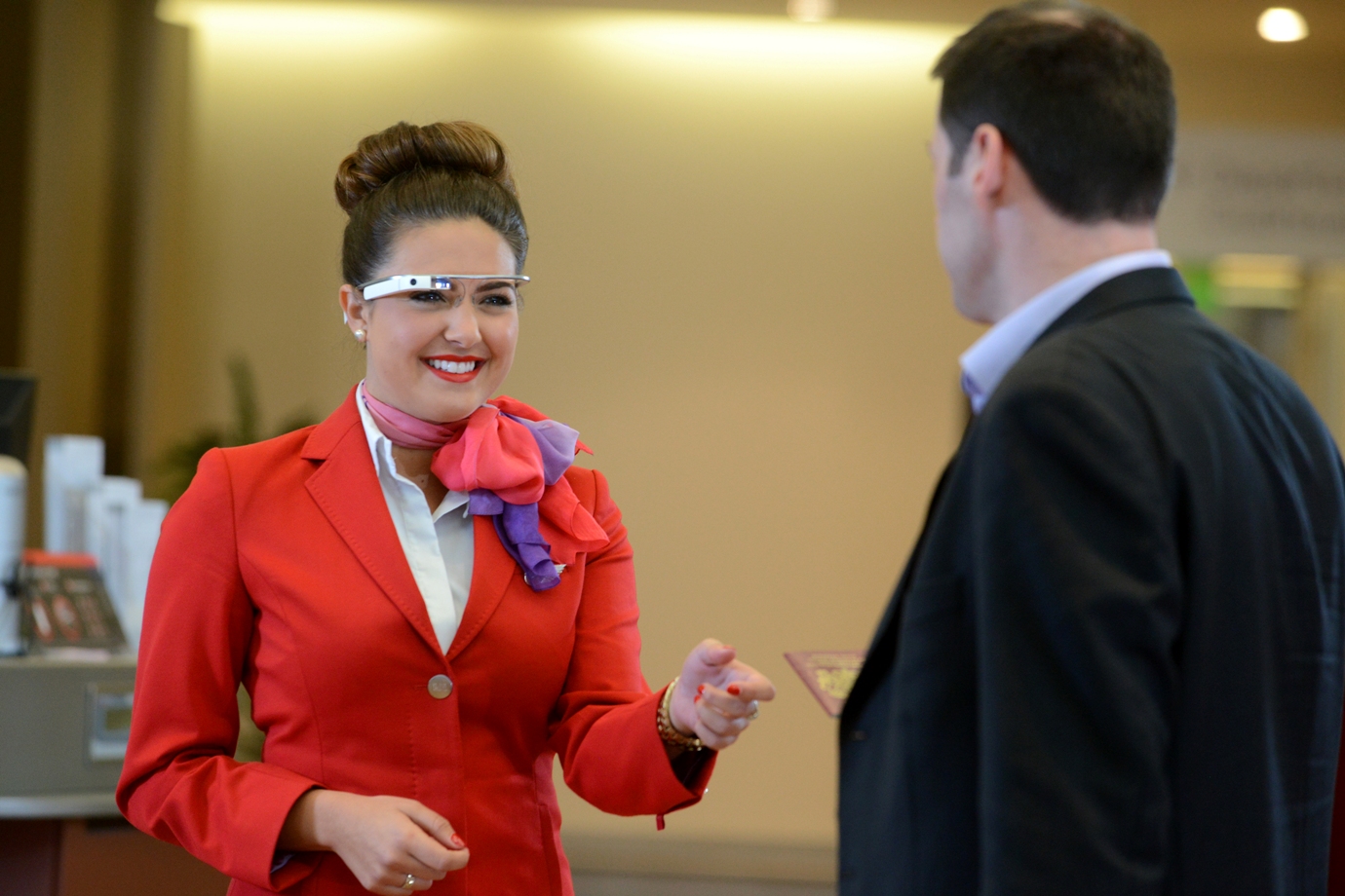 Virgin Atlantic Pilots Google Glass at Heathrow