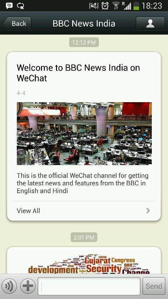 BBC Uses WhatsApp and WeChat for Indian Election Coverage