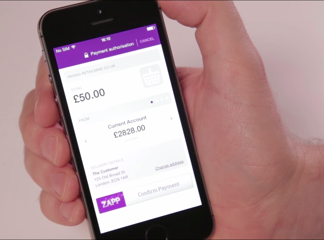 Zapp Rolling Out Mobile Payment Service with Five UK Banks