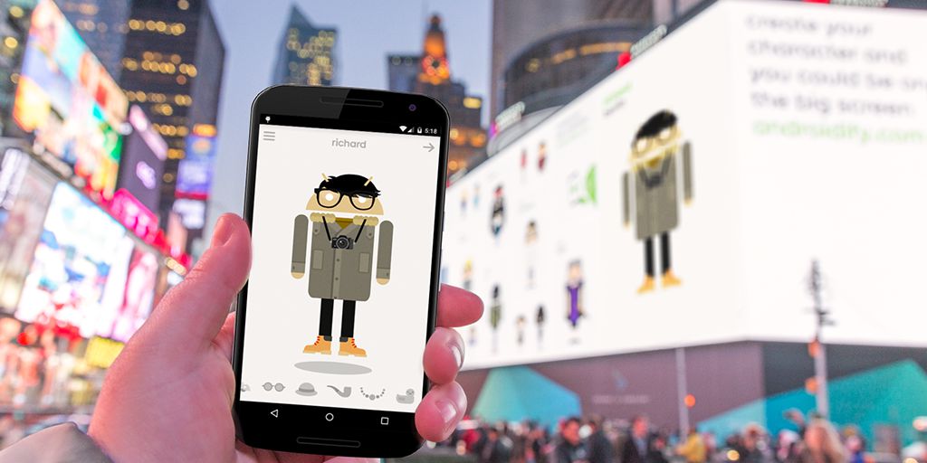 Google Ad Uses Mobile to Take Over Times Square