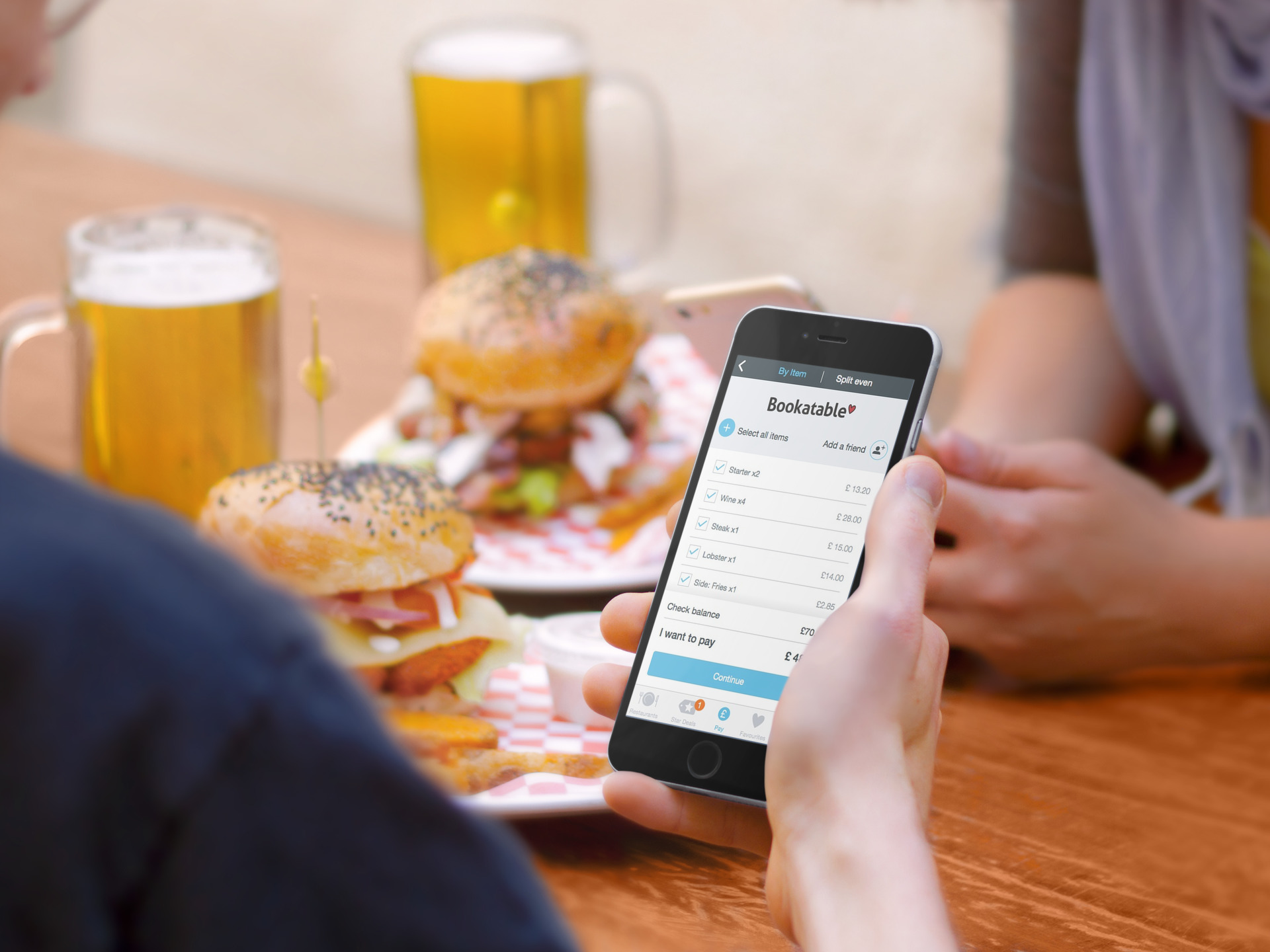 Bookatable Introduces Mobile Payment with PayPal
