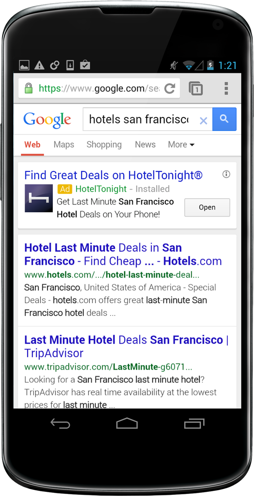 Google Rolls App Install Ads out to Search and YouTube
