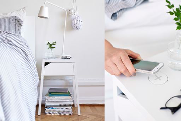 Charge Your Phone Through Your Nordli, as IKEA Integrates Wireless Charging