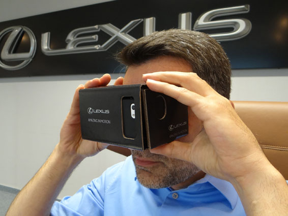 Lexus Brings Test Drives Home with Virtual Reality