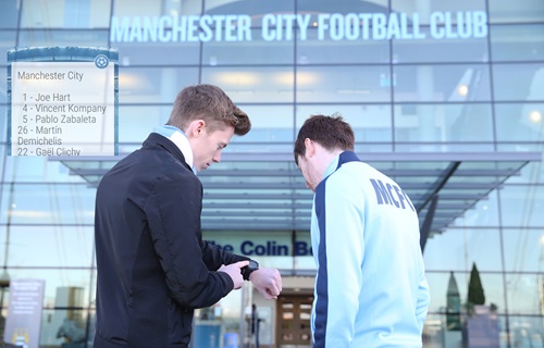 Manchester City Unveils Wearable Android App