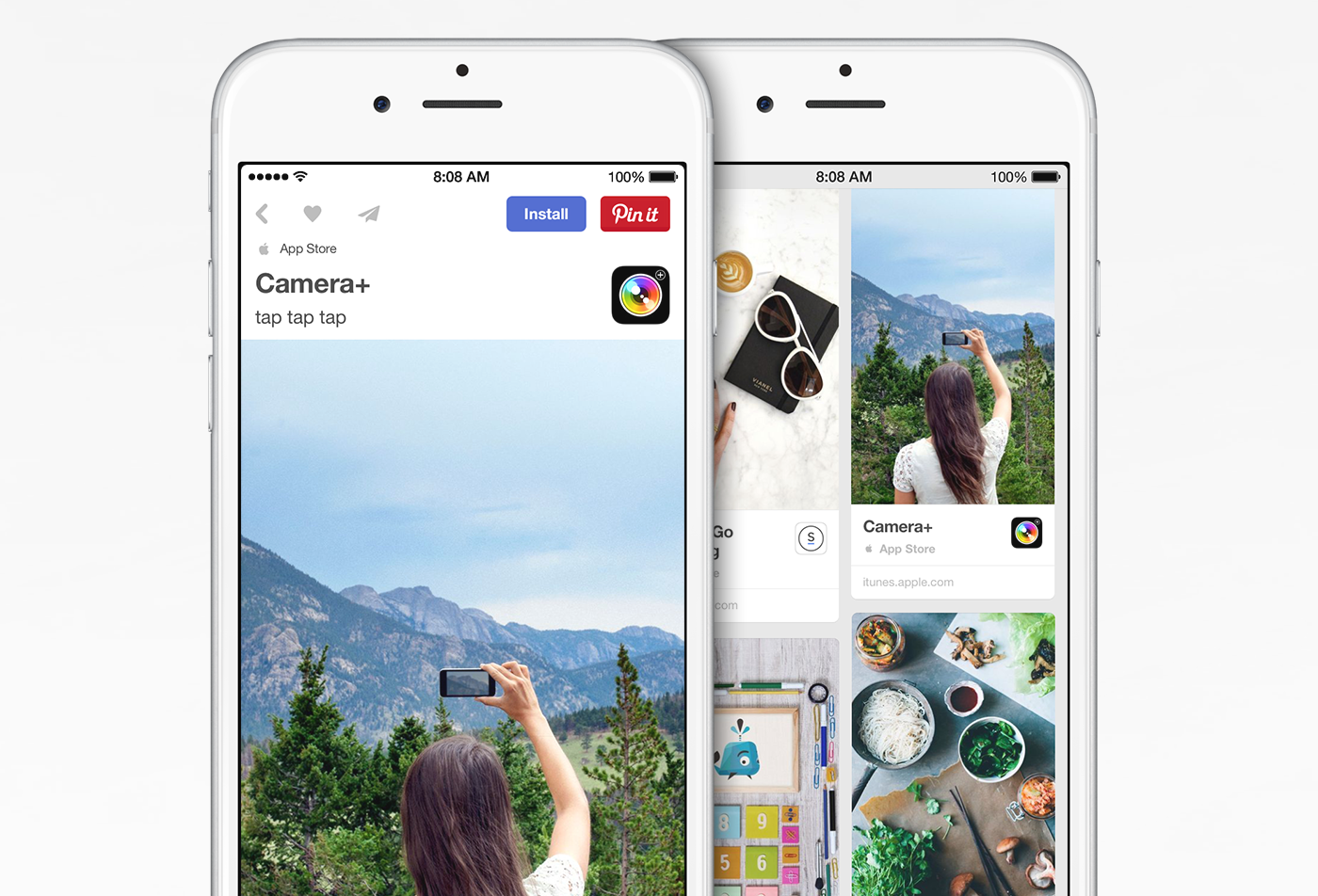 Pinterest adds 'App Pins' for iOS Users