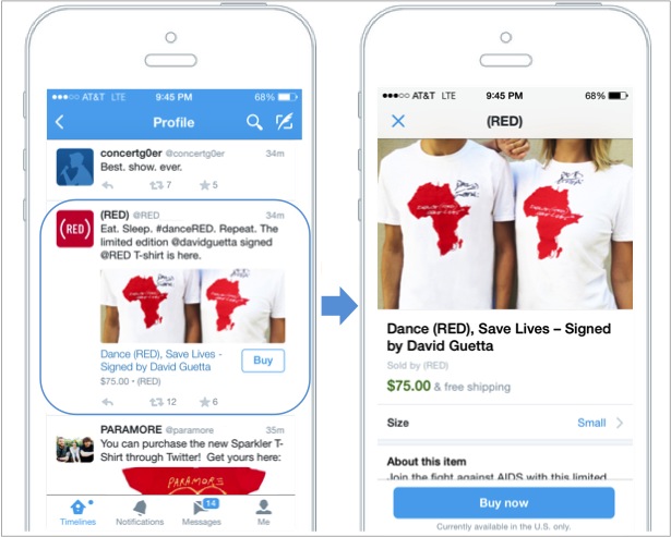 Twitter Tests 'Buy Button'
