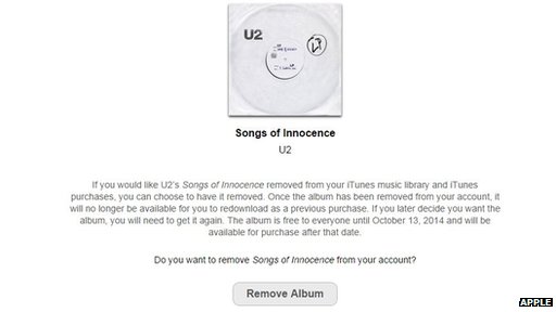 Apple Releases Tool to Remove Free U2 Album