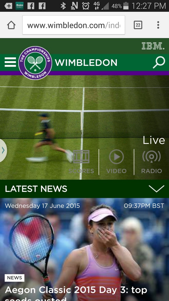Wimbledon and IBM Serve Up Revamped 2015 Digital Offering