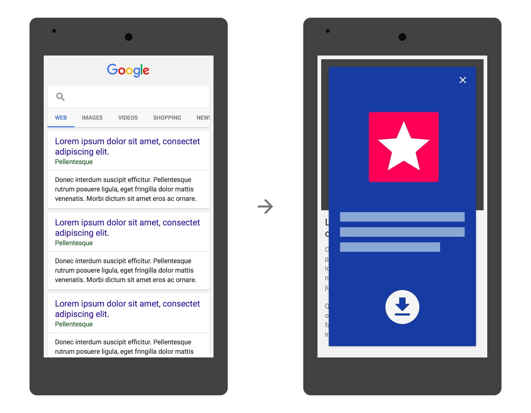 Google To Penalise Full Page App Install Ads