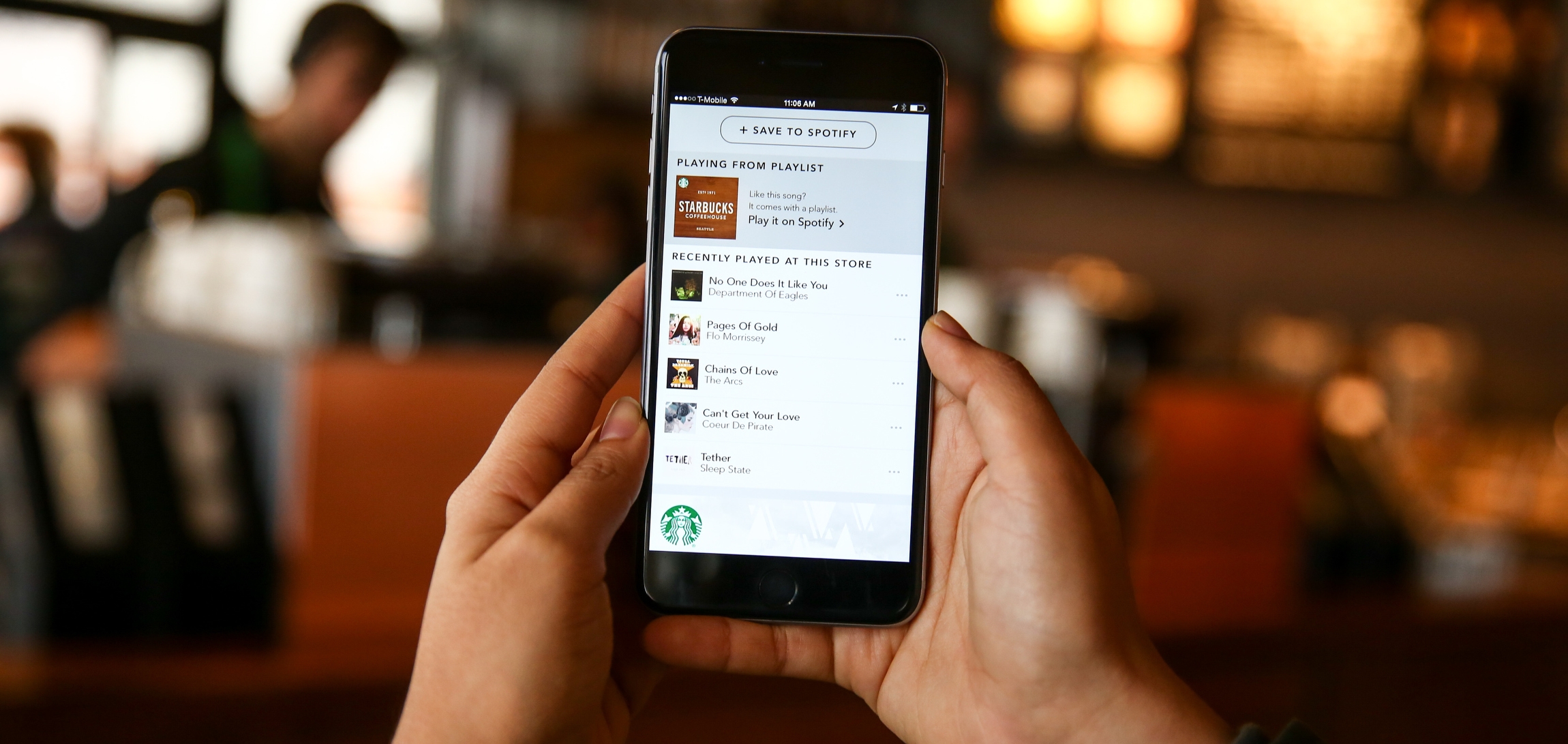 Starbucks Serves Up Music Discovery Features with Spotify