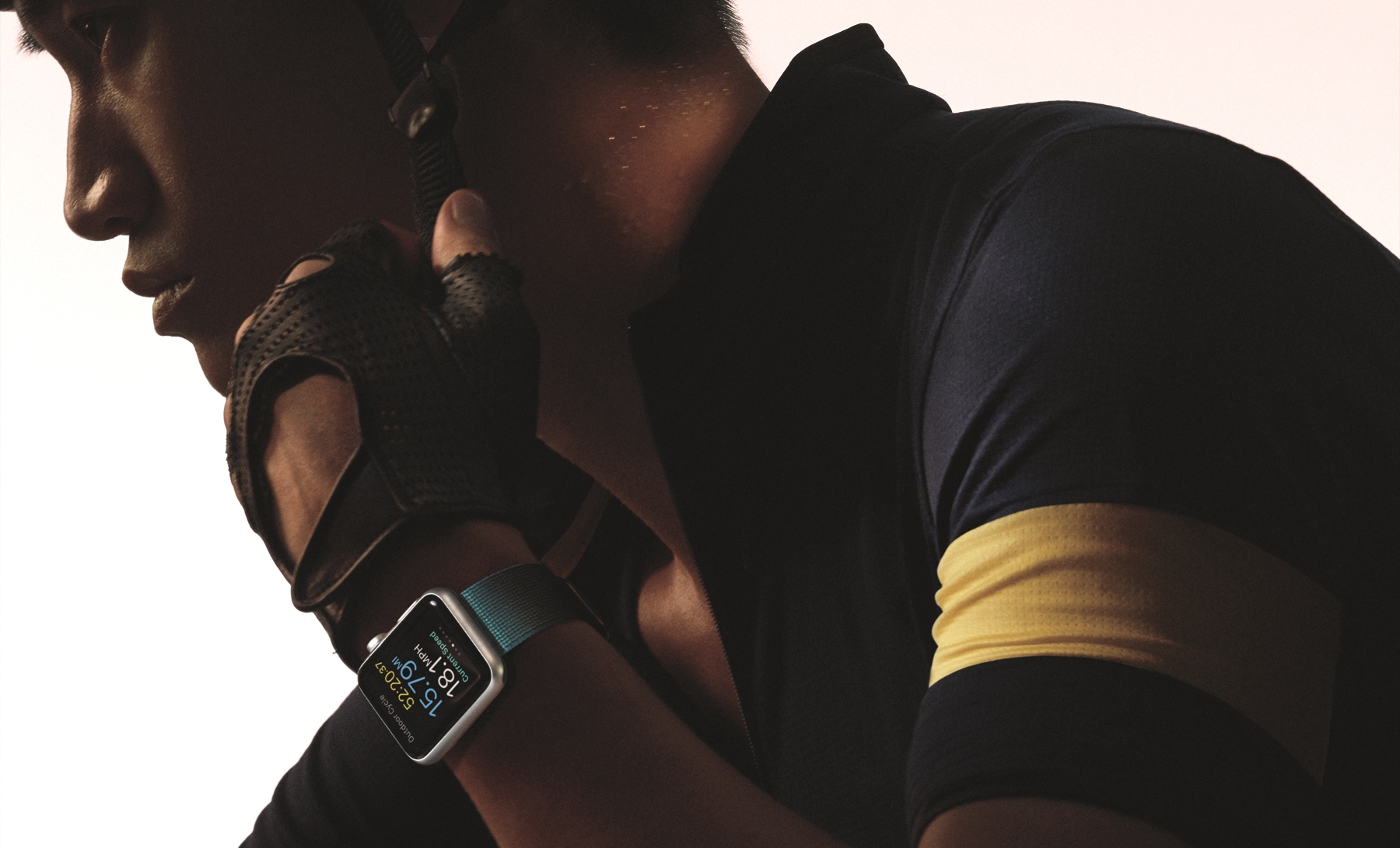 Apple Watch on wrist