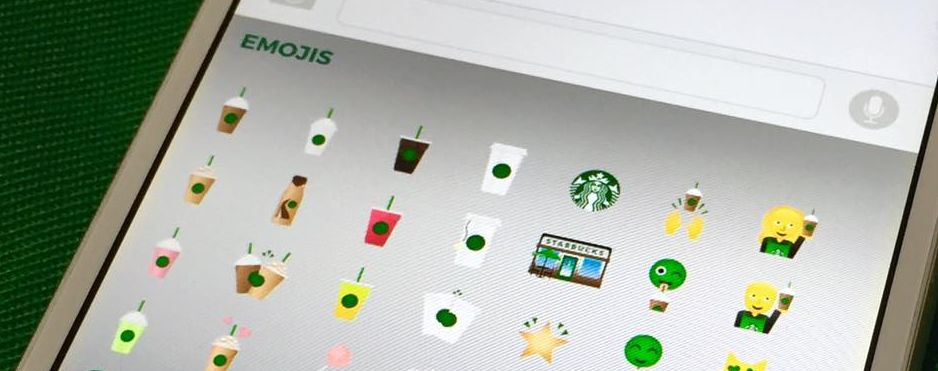Starbucks Serves Up Emoji App