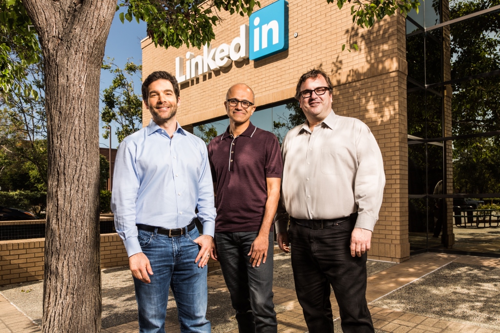 Microsoft Buys LinkedIn for $26.2bn