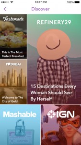 new snapchat discover