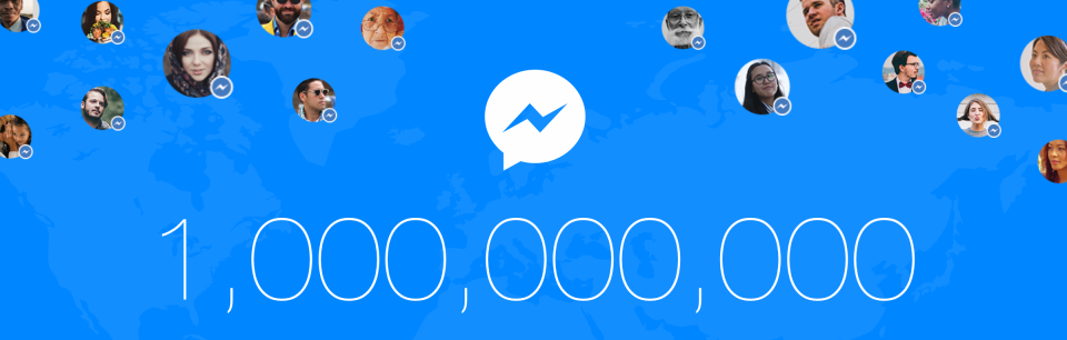 Facebook Messenger Hits 1bn MAUs