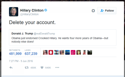 delete your account hillary shade