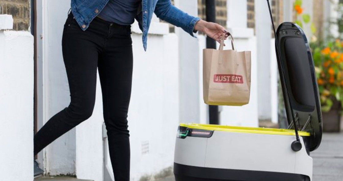 Just Eat Delivers Robots to British Streets