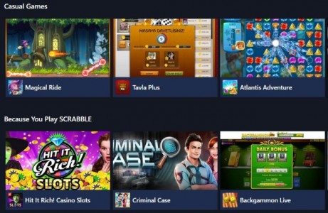 Facebook Games Arcade, the social networks existing in-browser gaming portal