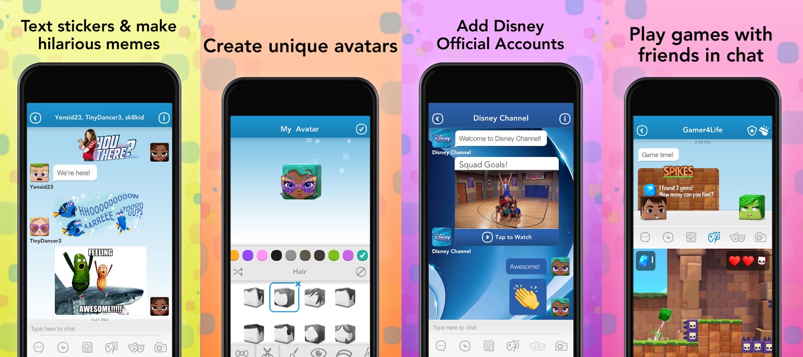 Disney Launches Kid-friendly Messaging App