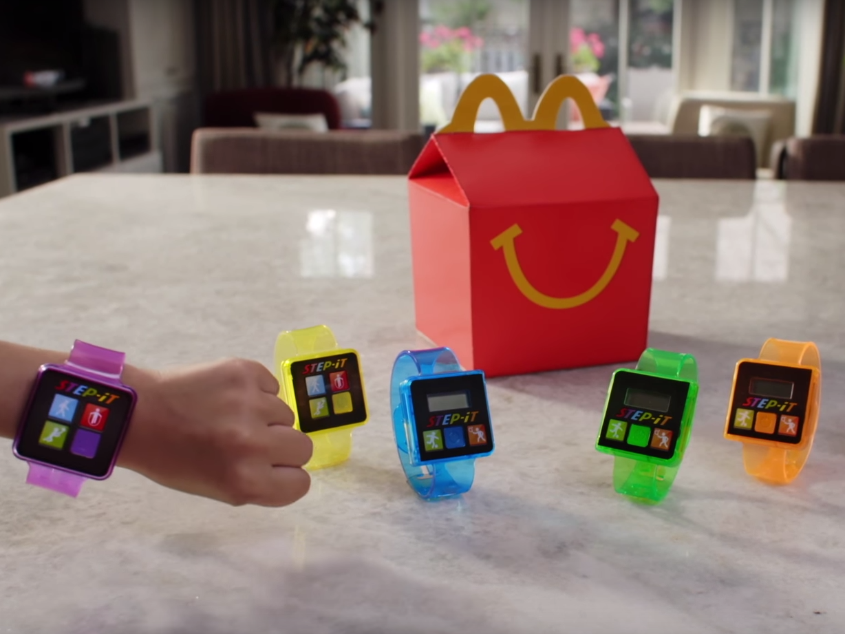 McDonald's Makes Fitness Trackers the Latest Happy Meal Toy