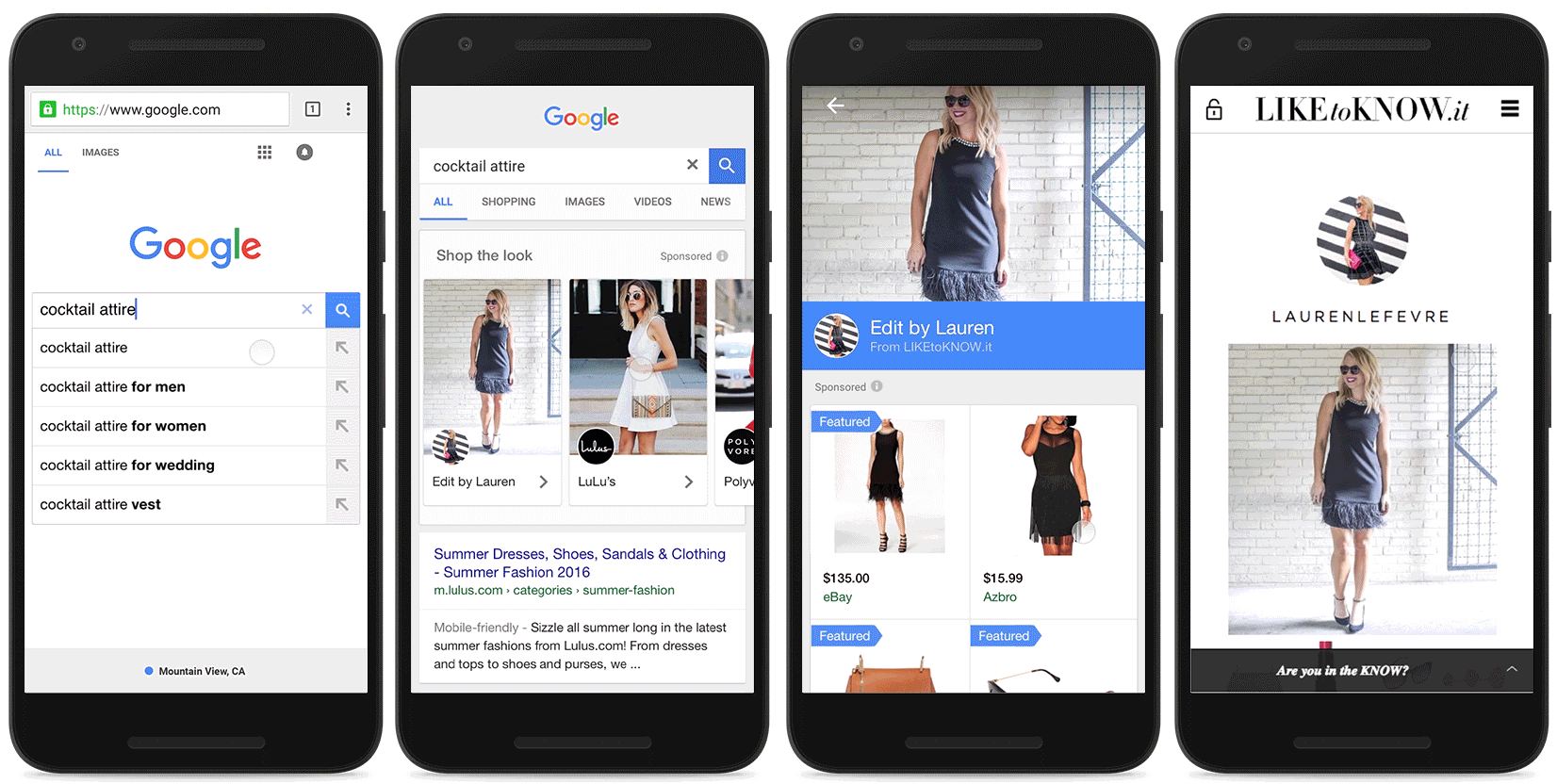 Google Launches 'Shop The Look' Fashion Ads