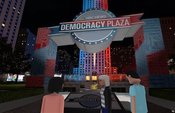 NBC Democracy Plaza VR