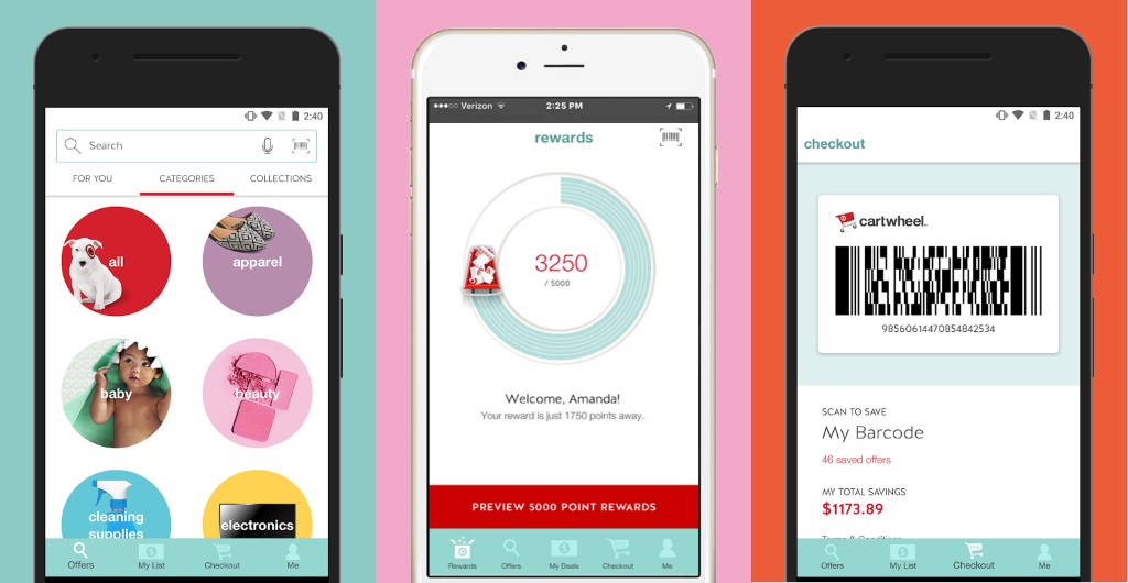Target Introduces Rewards Scheme to Cartwheel App