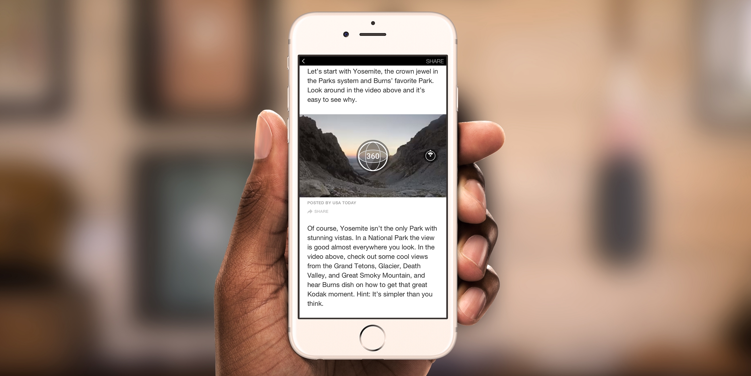 Facebook Brings 360° Content to Instant Articles