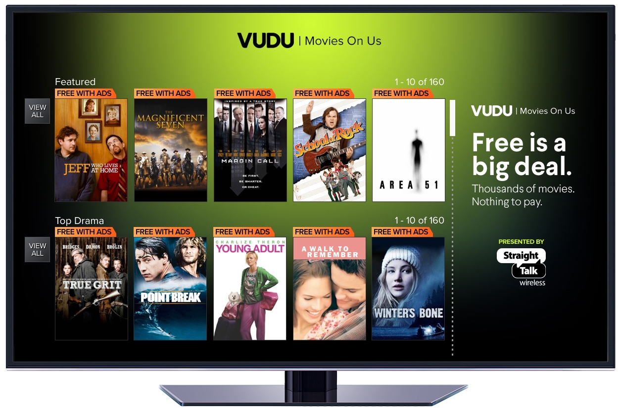 Walmart's Vudu Introduces Ad-supported Video Streaming
