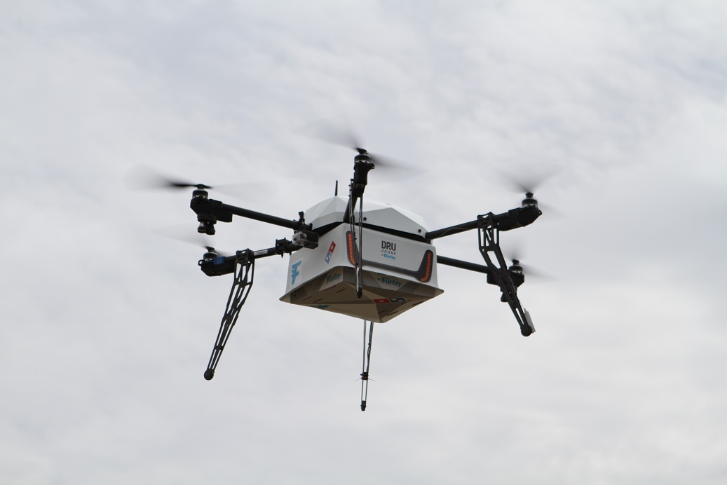 Domino's Teams Up with Flirtey for NZ Pizza Delivery by Drone Service