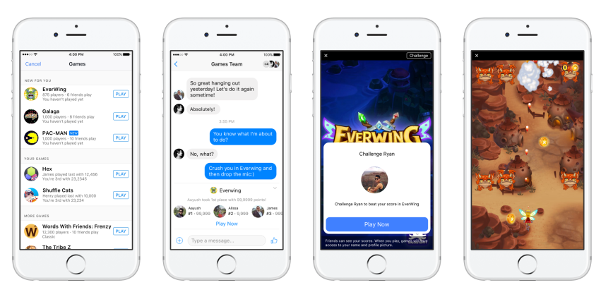 Facebook Messenger Games