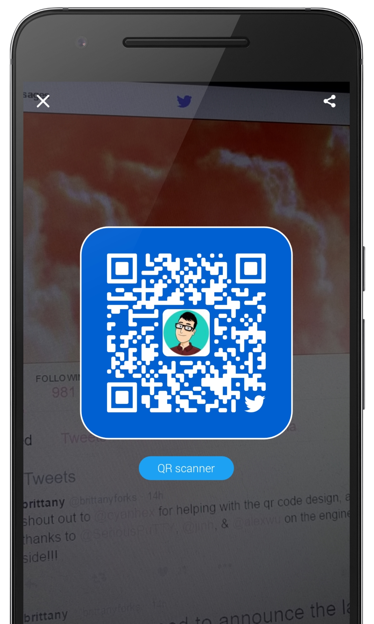 Twitter Introduces Snapchat-style QR Codes