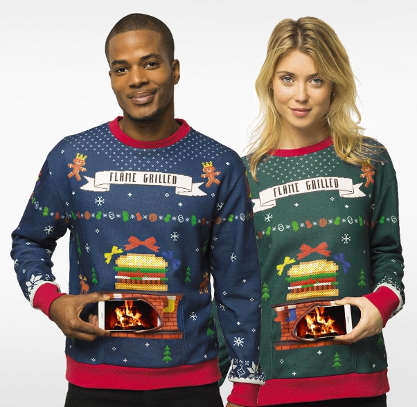 Burger King France Sets Light to Rad's Christmas Jumpers