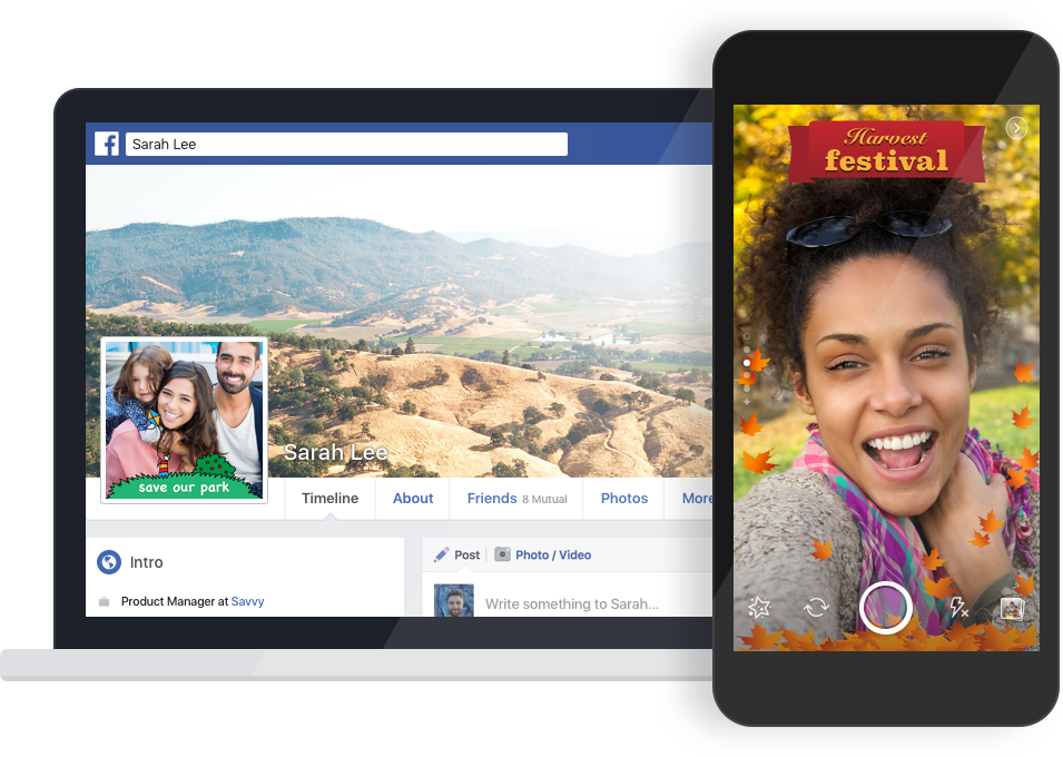 Facebook Borrows Another Feature from Snapchat with Location-based Camera Filters