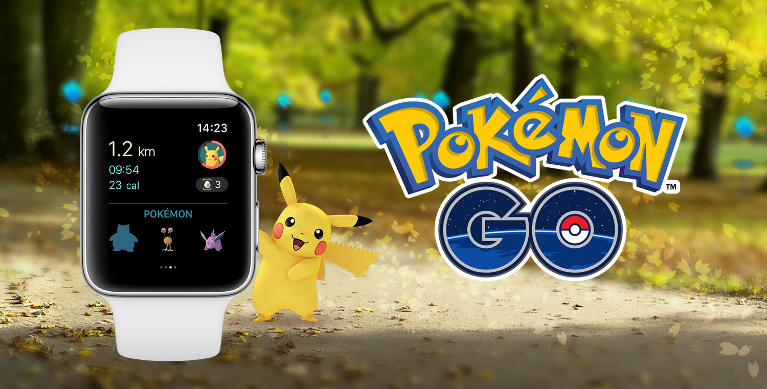 Pokémon Go Lands on Apple Watch