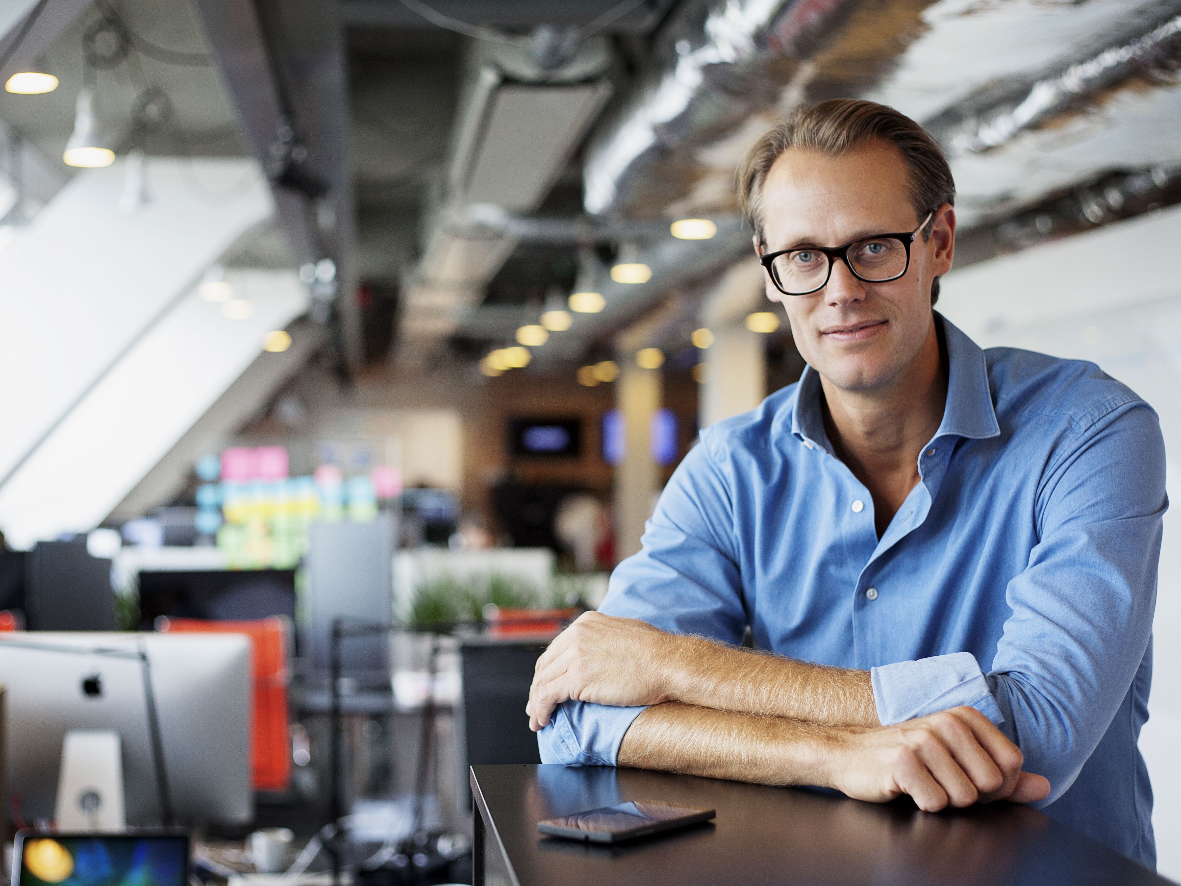Jacob de Geer, iZettle founder and CEO 