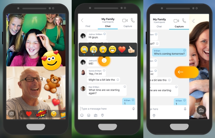 Skype Begins Testing Live Reactions and Integrated Camera