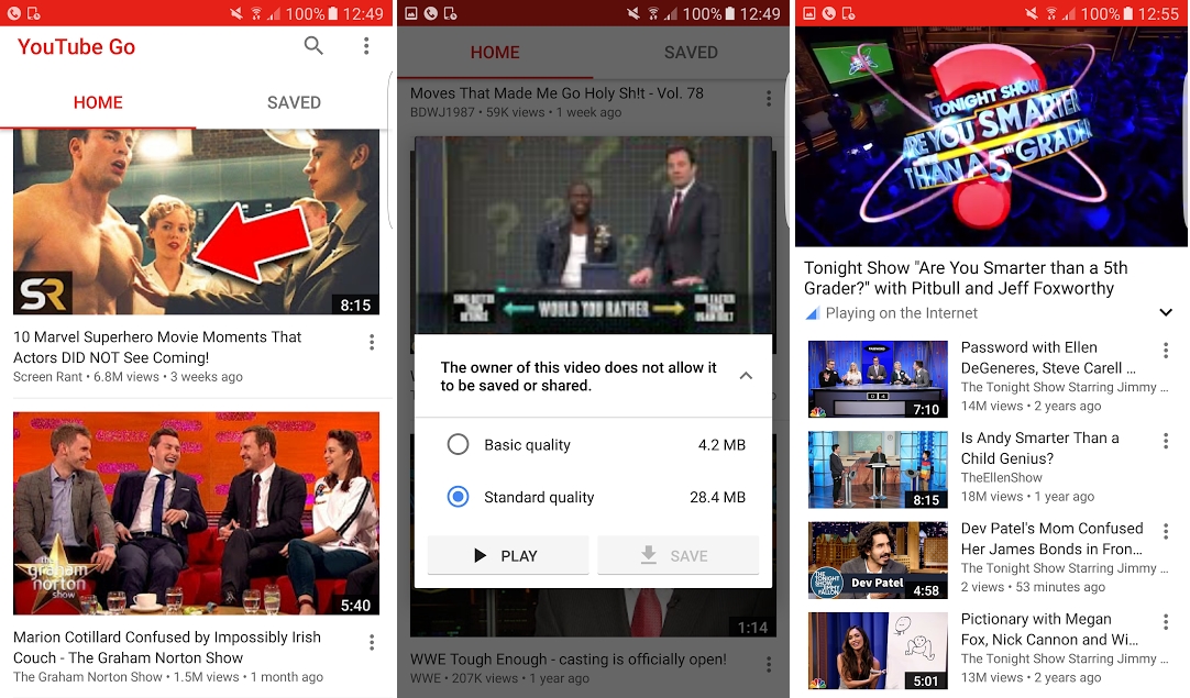 Youtube Launches The Lighter Version Of Its App Mobile Marketing Magazine