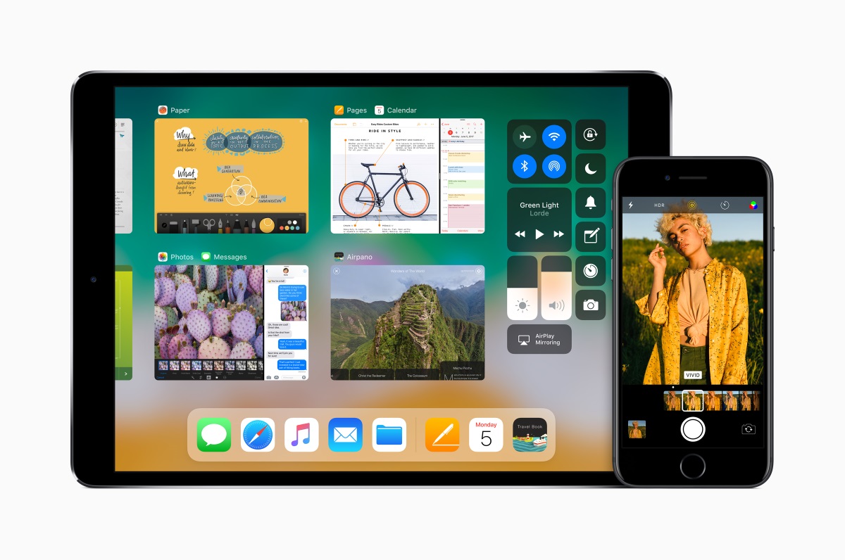 Apple iOS 11 on iPad and iPhone