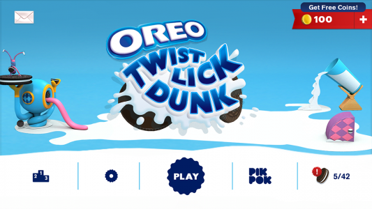 oreo twist lick dunk app
