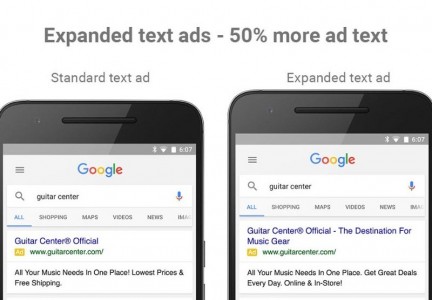 google expanded text ads