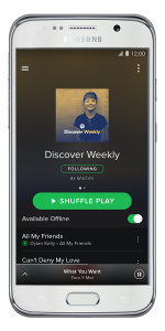 Spotify Discover Weekly Android