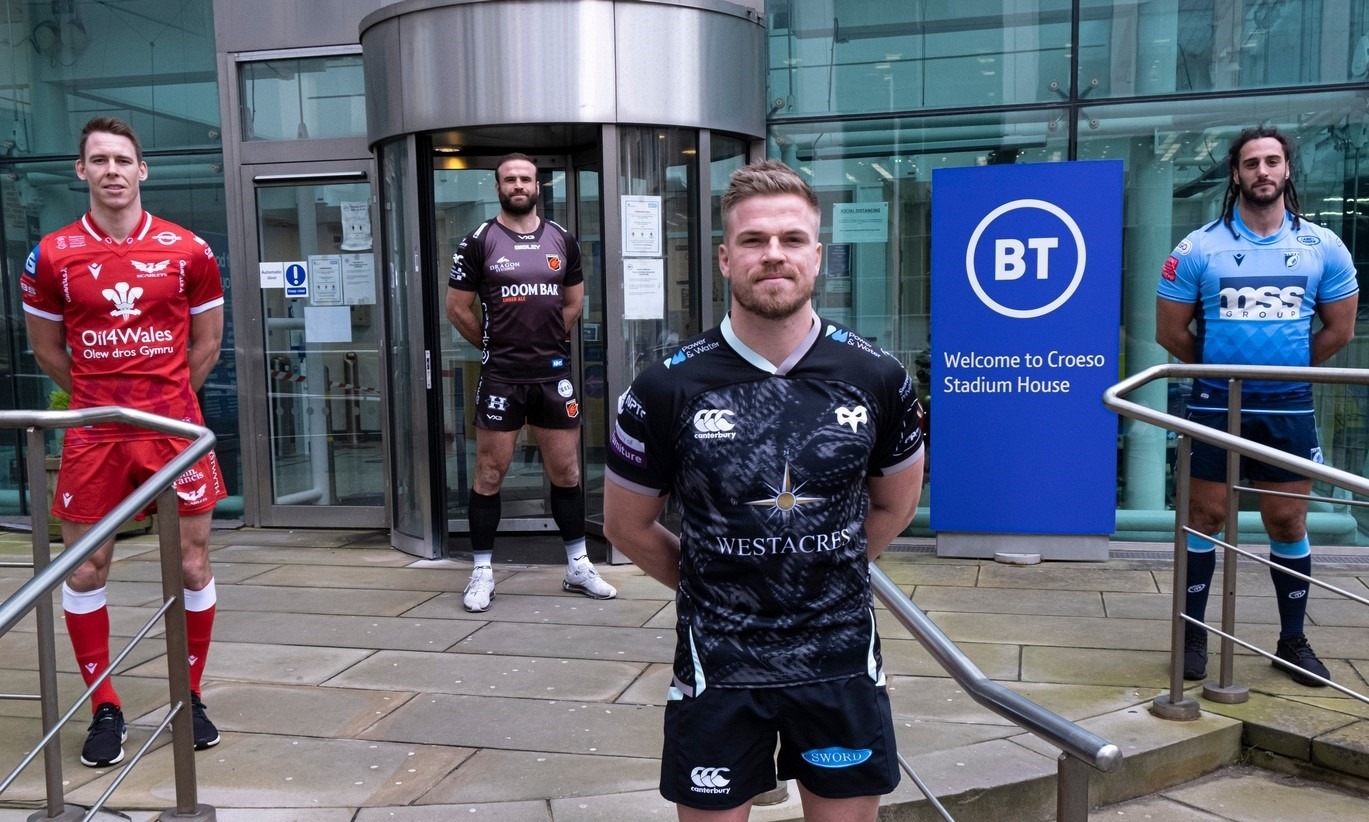 BT celebrates a decade of sponsoring Welsh rugby